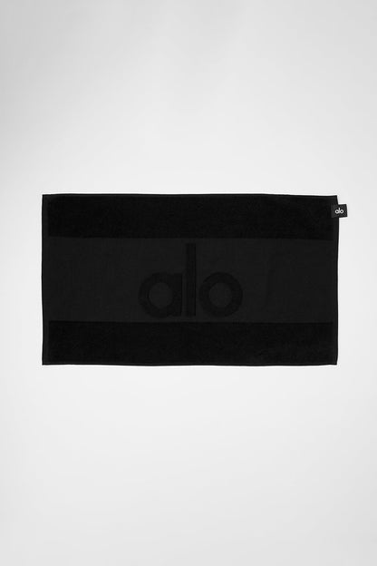 Keep It Cool Gym Towel — Black