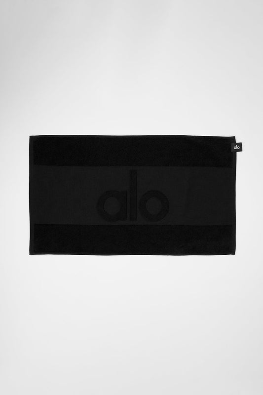 Keep It Cool Gym Towel — Black