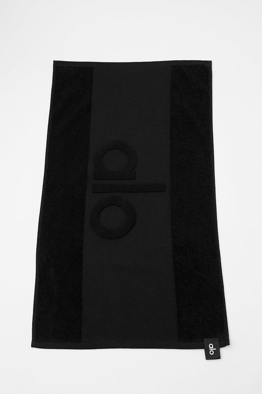 Keep It Cool Gym Towel — Black