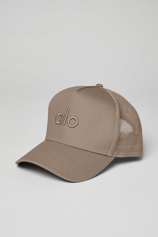 District Trucker Hat — Gravel