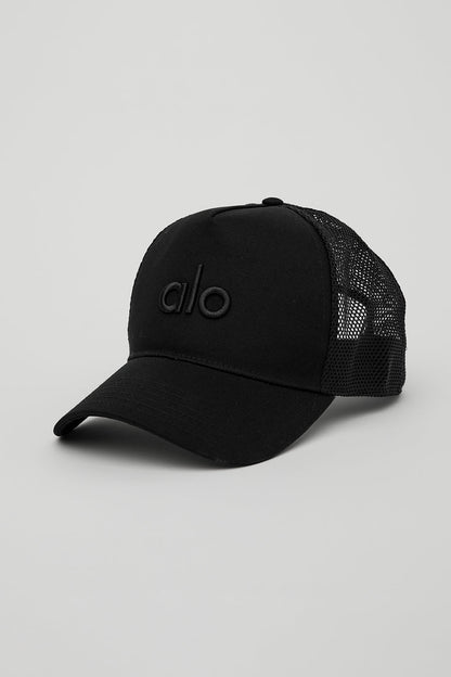 District Trucker Hat — Black