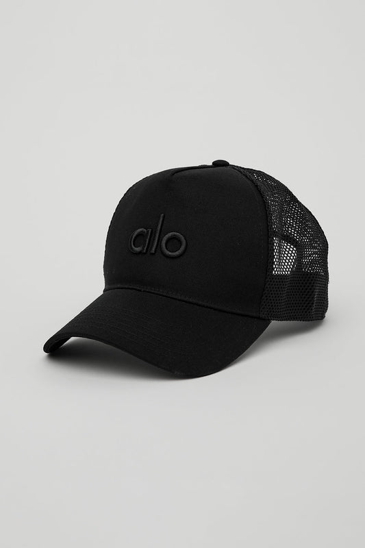 District Trucker Hat — Black