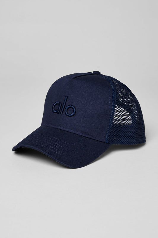 District Trucker Hat — Navy