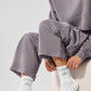 Unisex Half — Crew Throwback Sock — White Heather/Grey