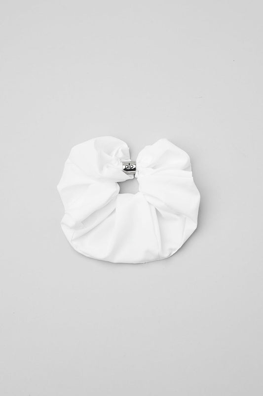 Bead It Oversized Scrunchie — White