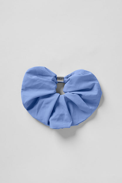 Bead It Oversized Scrunchie — Crystal Clear Blue