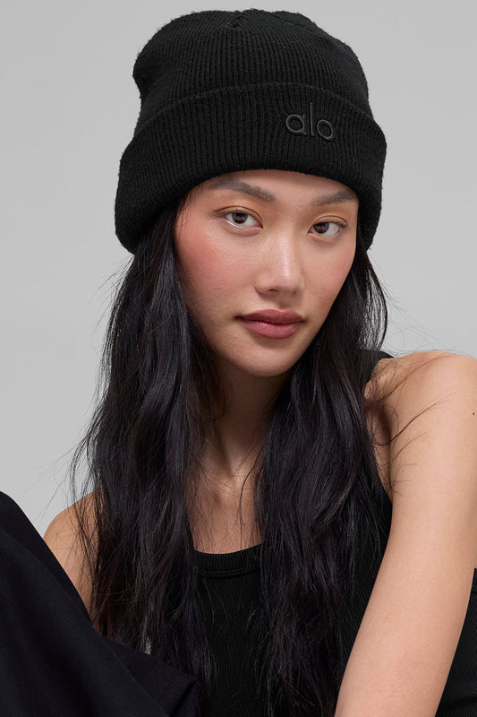 Notable Beanie — Black/Black