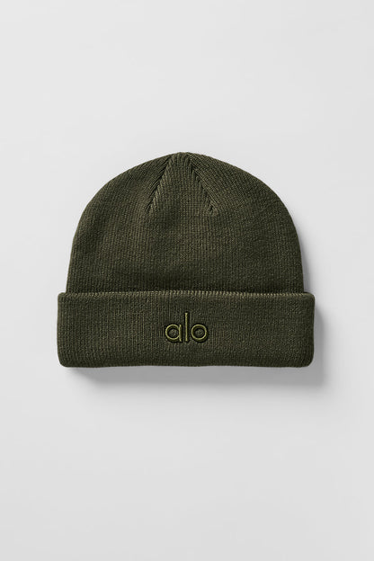 Notable Beanie — Green Olive