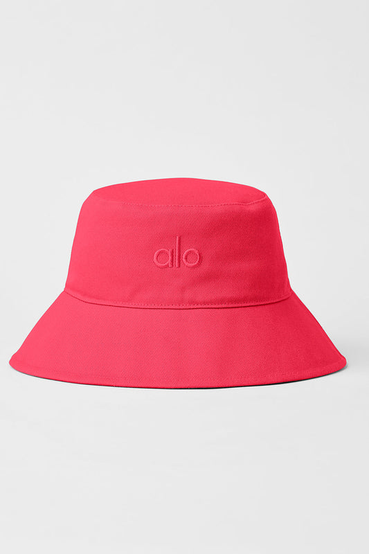 Weekender Bucket Hat — Candy Red