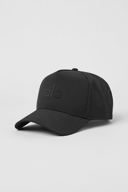 Performance District Trucker Hat — Black