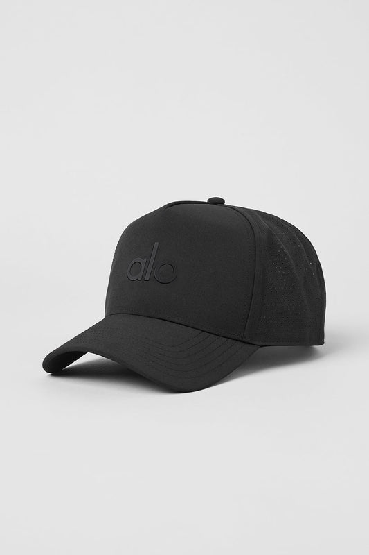 Performance District Trucker Hat — Black