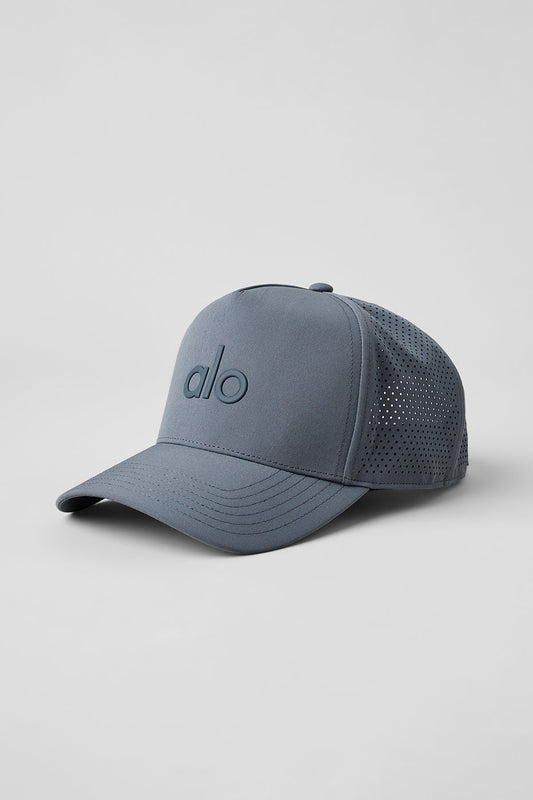 Performance District Trucker Hat — Steel Grey