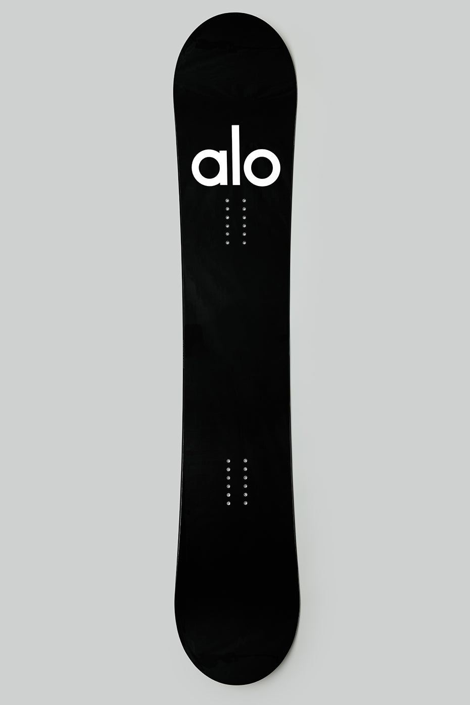 Glacier Snowboard — Black/White