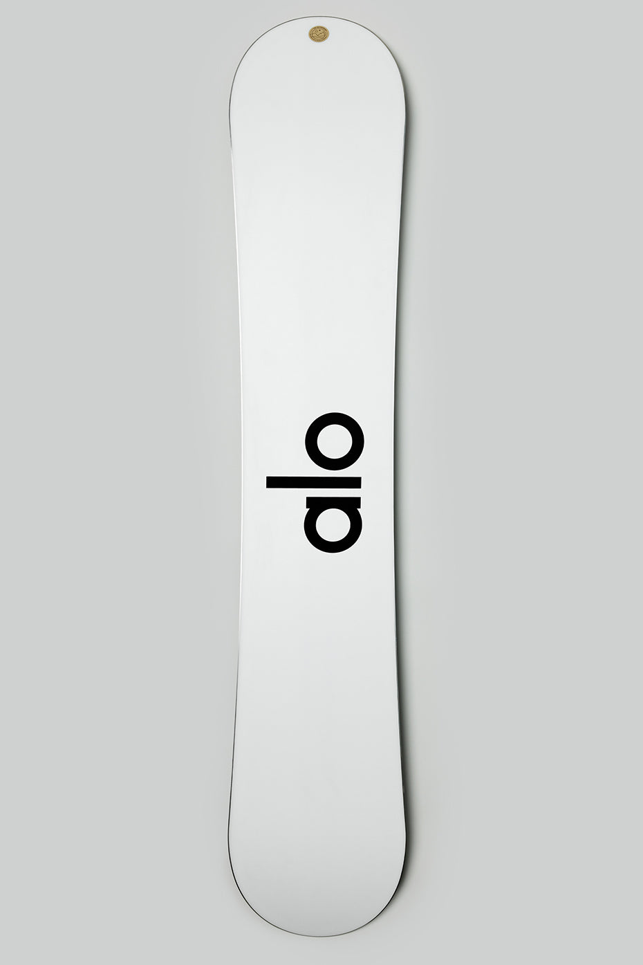 Glacier Snowboard — Black/White