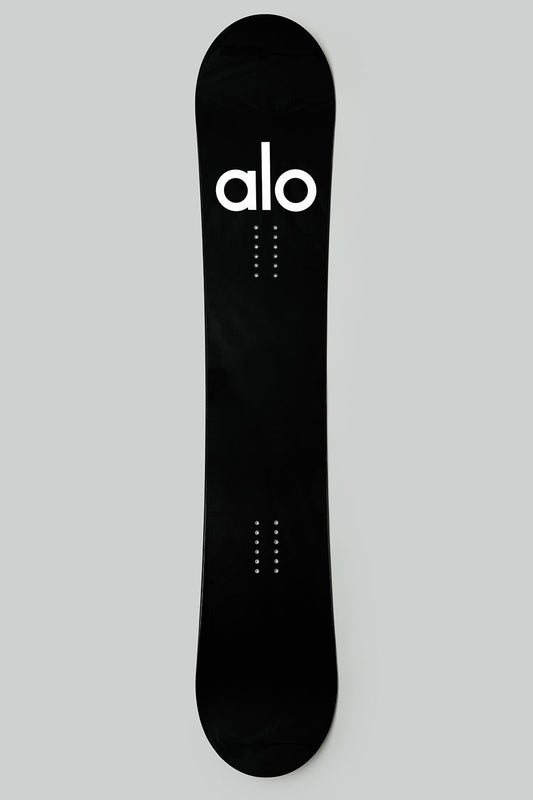 Glacier Snowboard — Black/Black