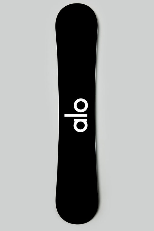 Glacier Snowboard — Black/Black