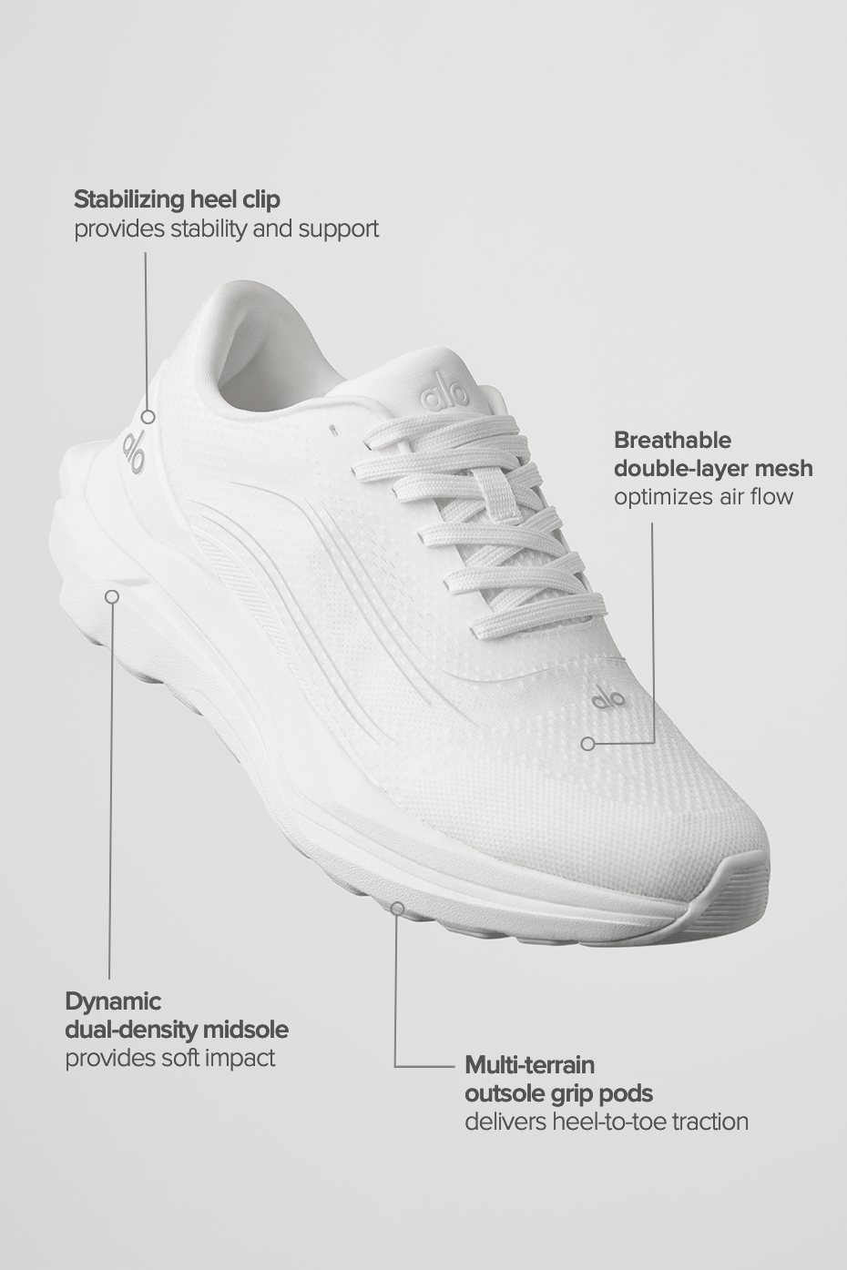 Runner — White/White