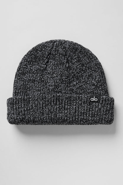 Marl Beanie — Black Marl