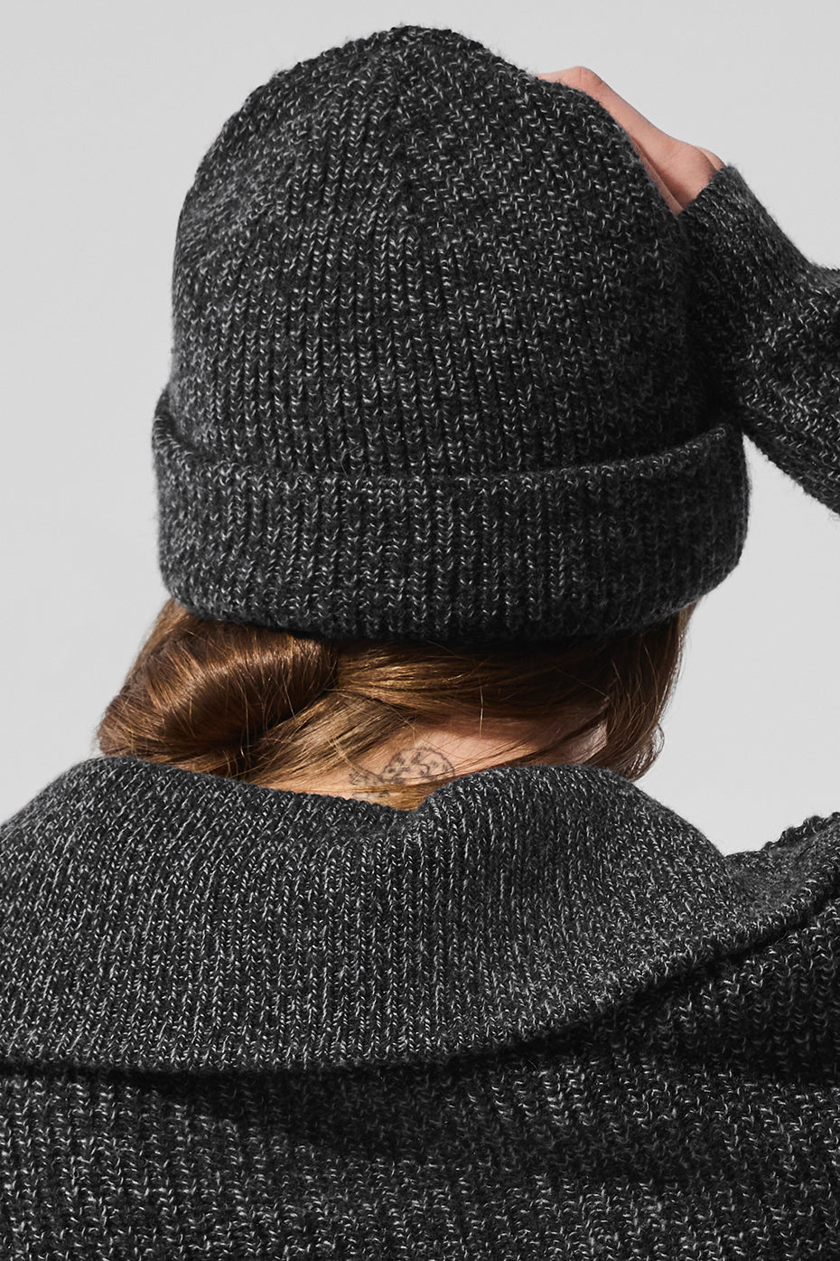Marl Beanie — Black Marl
