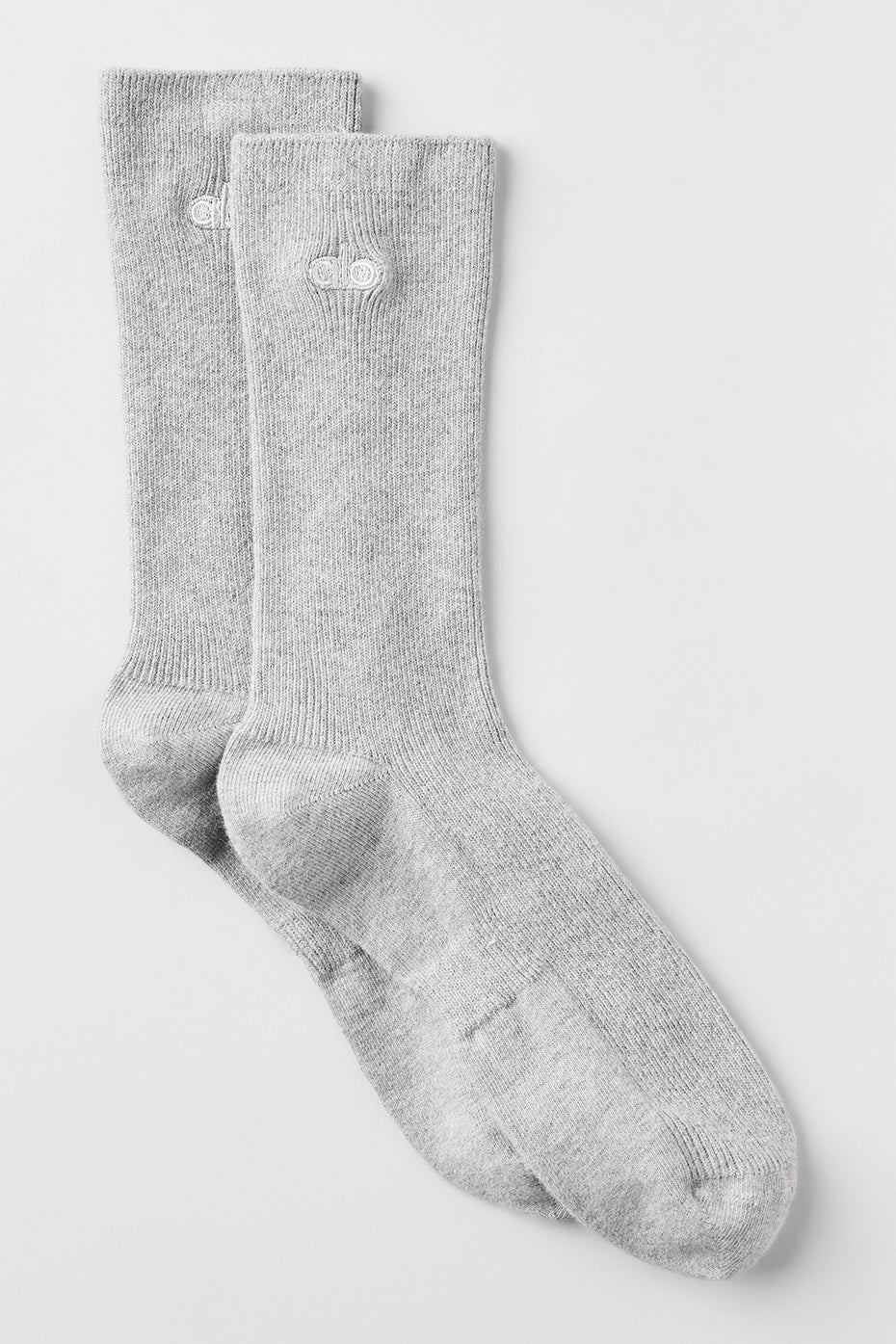 Unisex Half — Crew Understated Sock — Athletic Heather Grey