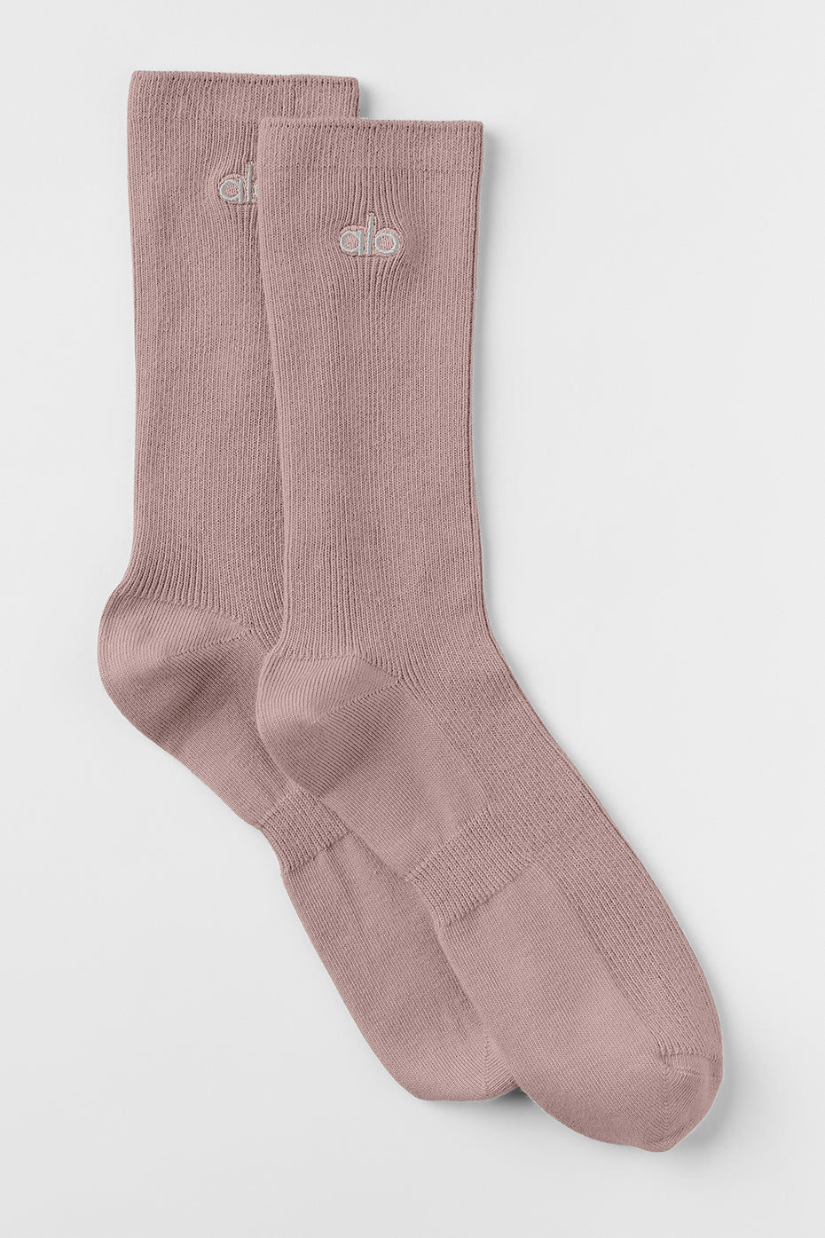 Unisex Half — Crew Understated Sock — Taupe