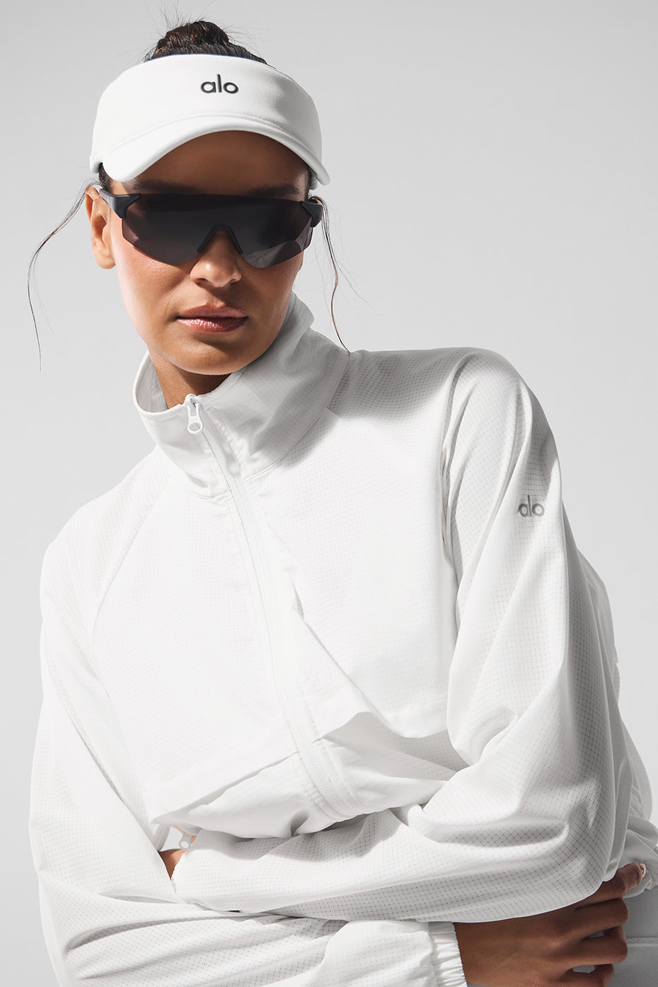 Performance Eclipse Visor — White/Black