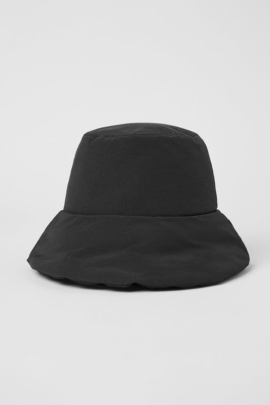 Good Shade Puffer Bucket Hat — Black
