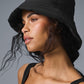Good Shade Puffer Bucket Hat — Black