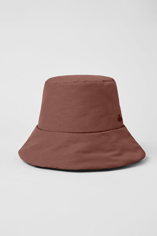 Good Shade Puffer Bucket Hat — Chestnut