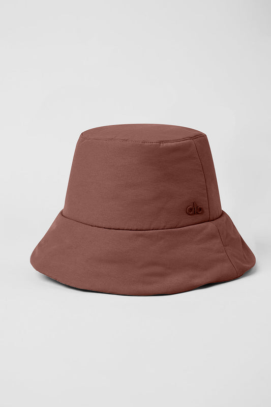 Good Shade Puffer Bucket Hat — Chestnut