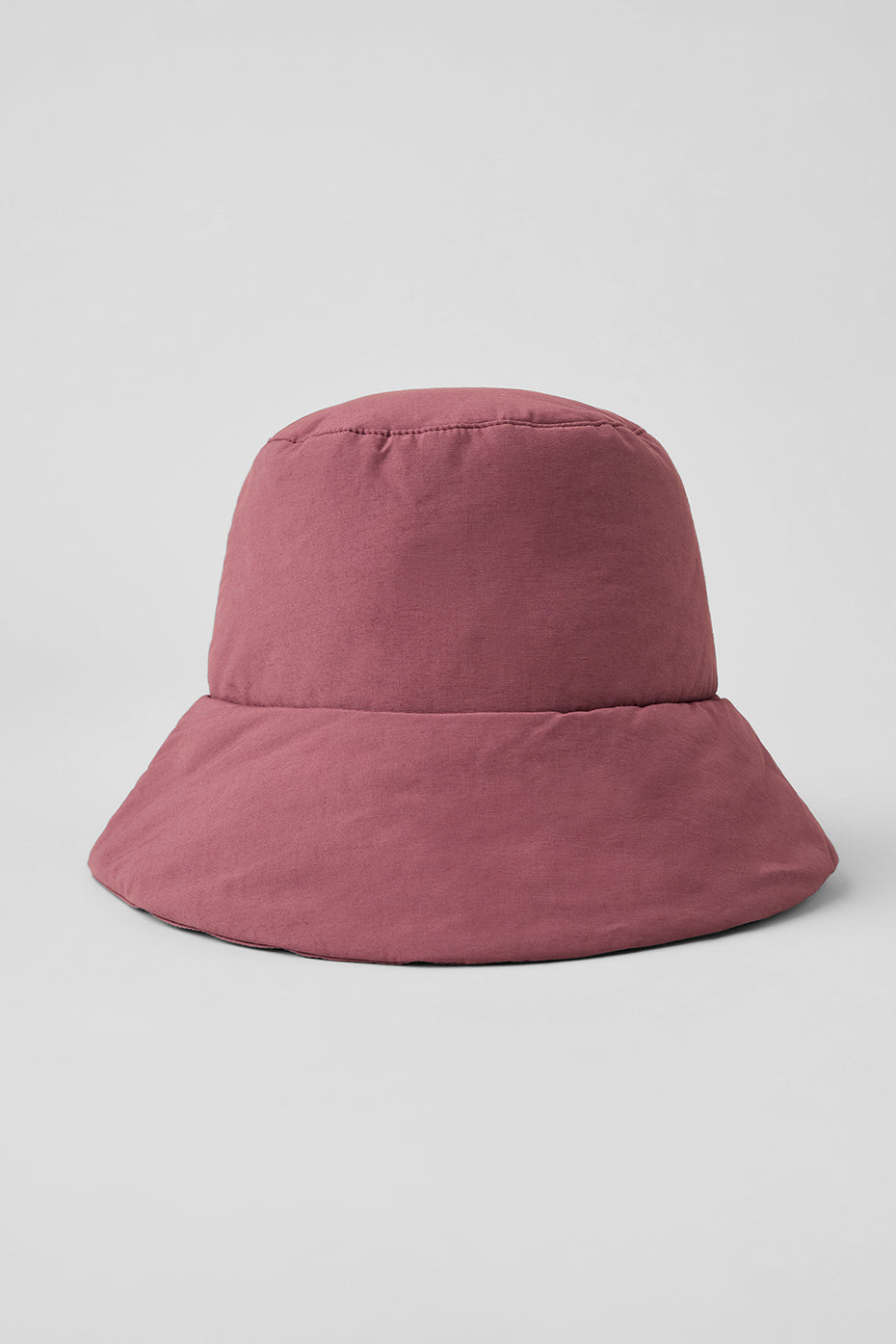 Good Shade Puffer Bucket Hat — Burgundy Truffle