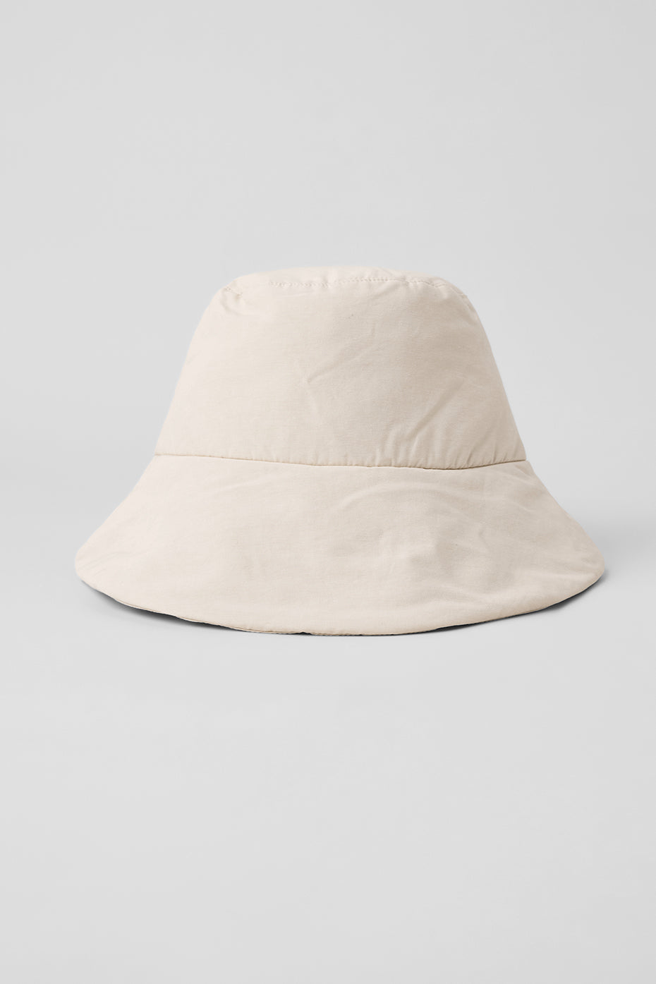 Good Shade Puffer Bucket Hat — Oat Milk