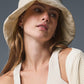 Good Shade Puffer Bucket Hat — Oat Milk