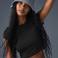 Denim Knit Cloche — Steel Grey/Anthracite