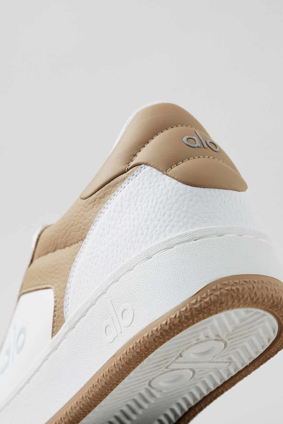 Recovery Mode Sneaker — Gravel/White