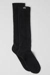 Unisex Scrunch Sock — Black