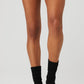 Unisex Scrunch Sock — Black