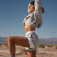 Unisex Scrunch Sock — Athletic Heather Grey