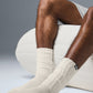 Unisex Scrunch Sock — Bone
