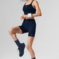 Unisex Scrunch Sock — Navy