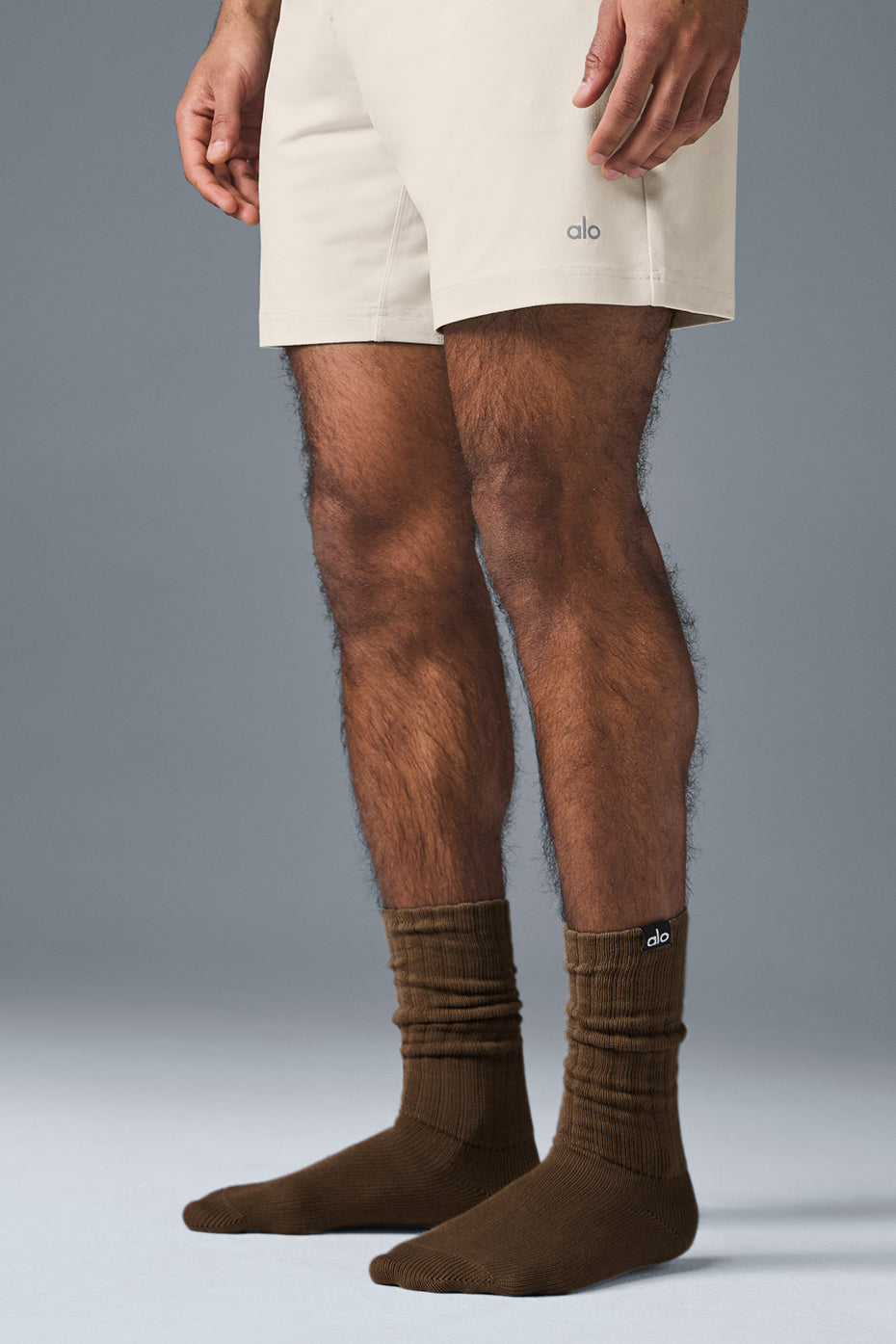 Unisex Scrunch Sock — Espresso