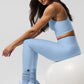 Unisex Scrunch Sock — Seashell Blue