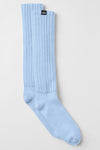 Unisex Scrunch Sock — Seashell Blue
