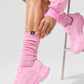 Unisex Scrunch Sock — Sweet Pink
