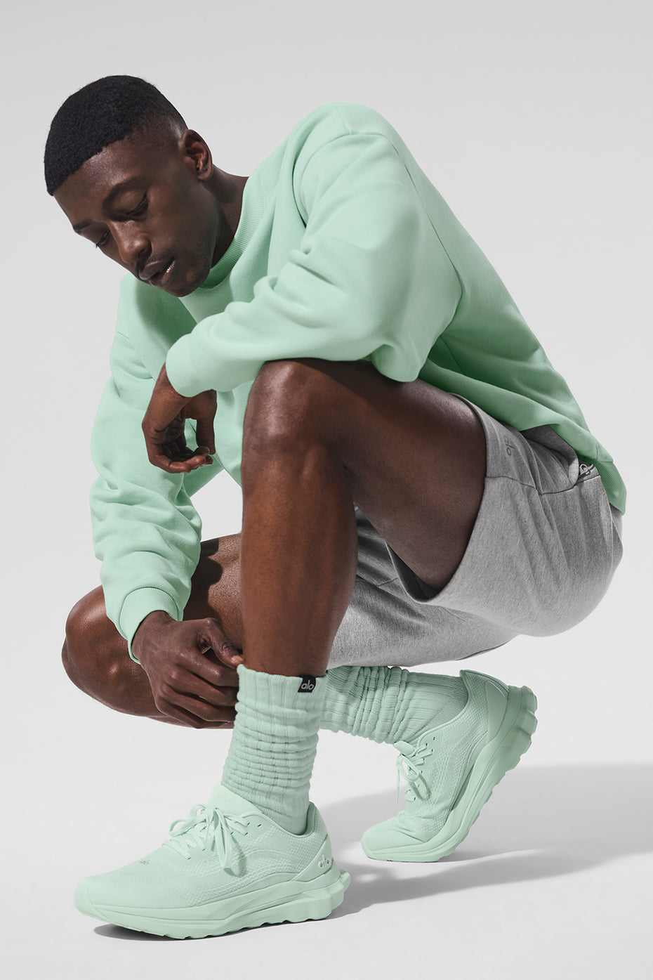 Unisex Scrunch Sock — Spearmint