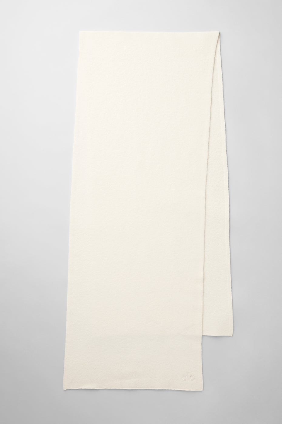 Merino Wool Oversized Scarf — Ivory