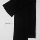 Cashmere Light Frosted Scarf — Black/Ivory