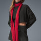 Cashmere Light Frosted Scarf — Red Ribbon