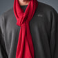 Cashmere Light Frosted Scarf — Red Ribbon