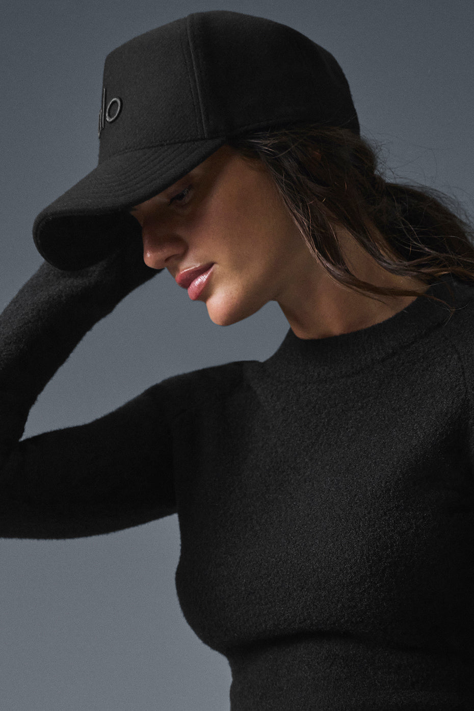 Wool District Trucker Hat — Black